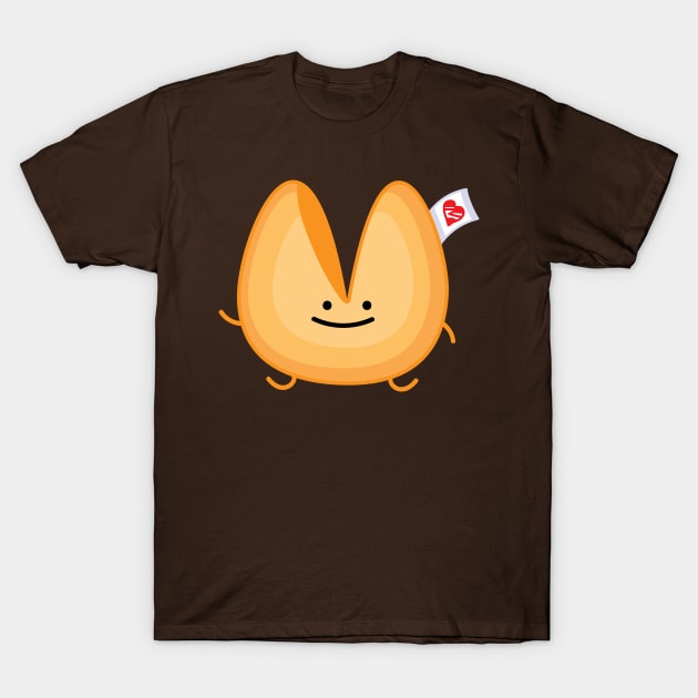 Fortune cookie love T-Shirt by spontania